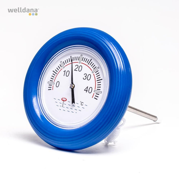 Termometer m / blå ring