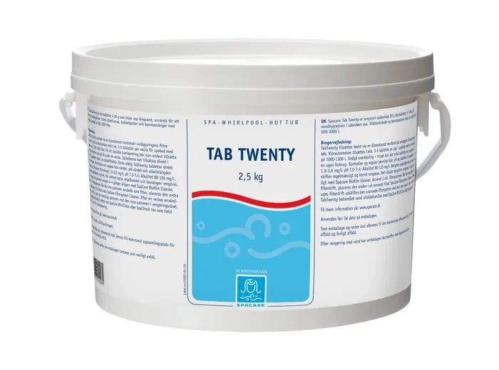 SpaCare Tab Twenty 2,5kg